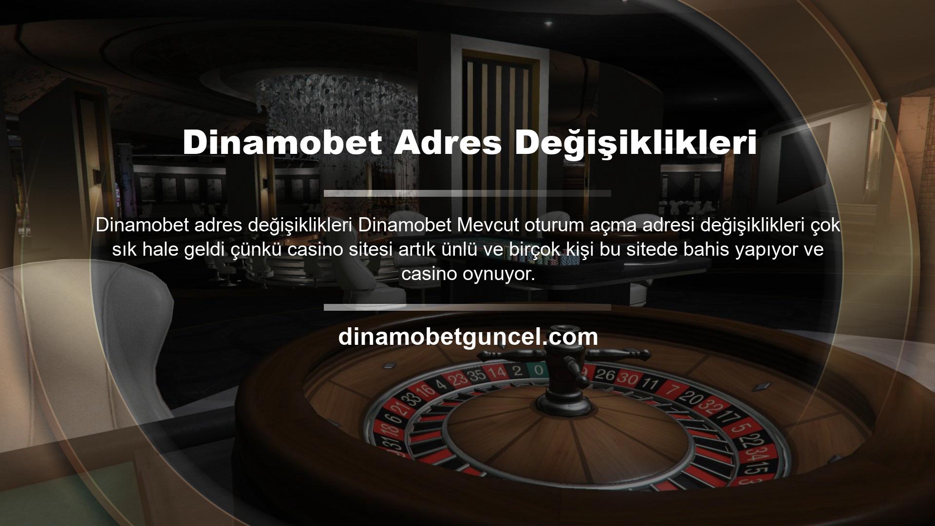 Dinamobet casino oyunları ve spor bahisleri sunan popüler bir çevrimiçi casino platformudur